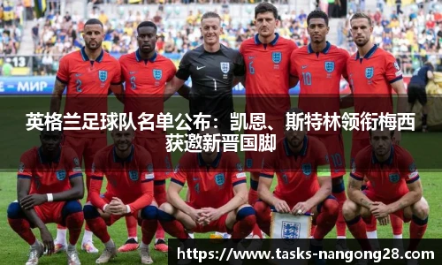 英格兰足球队名单公布：凯恩、斯特林领衔梅西获邀新晋国脚